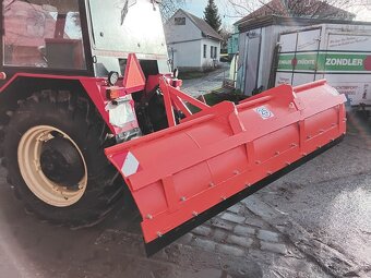 Traktorová radlice na sníh se železným břitem - 11