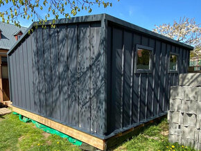 Plechová garáž TOPLINE 4x5m,falcovaný plech - 11