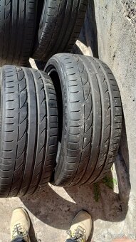 Sada letni pneu Bridgestone 225/40-18 vzorek okolo 5mm - 11