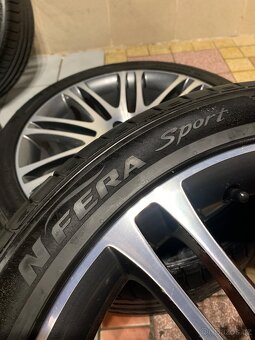 Alu kola Škoda R18 5X112 NOVÉ LETNÍ PNEU 225/40 R18 LUXON - 11