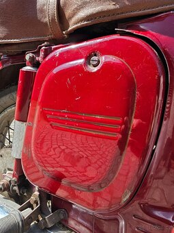 Jawa 250/353 kývačka - PATINOVKA - 11