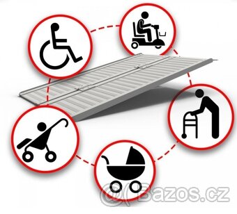 Nájezd/Rampa ALU přenosná 91cm - 11