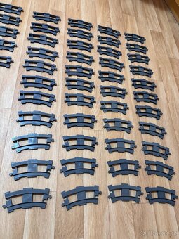 Lego Duplo kompletní železnice, koleje, vagón, lokomotiva,.. - 11