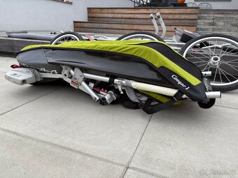 Thule Chariot Cougar + cykloset + skiset + miminkovník - 11