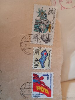 Různé dokumenty, známky, pohlednice. - 11
