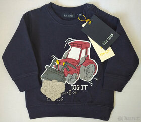 NOVÉ mikiny a tepláky vel.68-80 60Kč/ks - 11