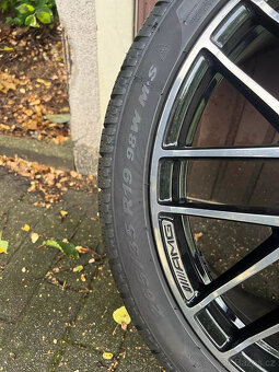 Kompletní kola Mercedes AMG GT, zimní kola, litá kola 19 + 2 - 11