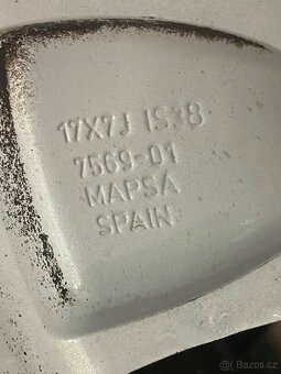 5x105 R17 7J ET38 Opel Mokka + 215/60 R17 96H Zimné - 11
