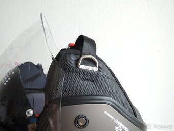 Helma na skútr, motocykl, G20, Gari, hnědá v.L - 11