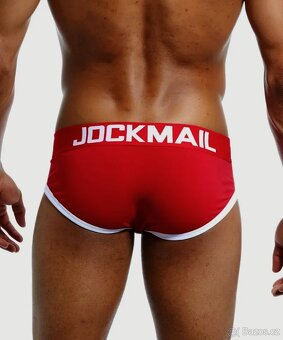 VÝPRODEJ - pánské bavlněné slipy Jockmail - XXL (eu L) - 11
