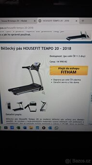Prodám běžecký pás HOUSEFIT TEMPO 20 - 11