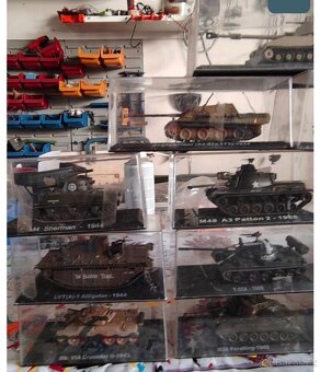Modely tanků a jiné vojenské techniky 1/72 - 11