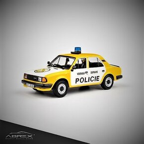 Model ŠKODA 120L/M  "VOJENSKÁ DOPRAVNÍ POLICIE"  Abrex 1/43 - 11