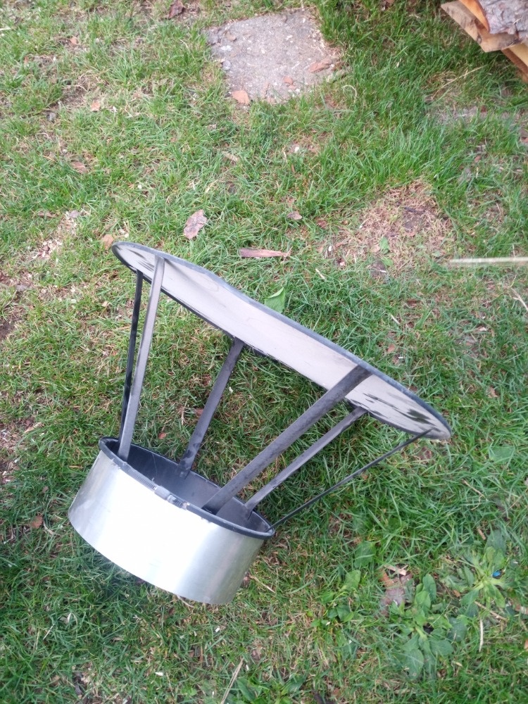 Nerezový komín komínová spona spony nerez - více kusů levně - 12