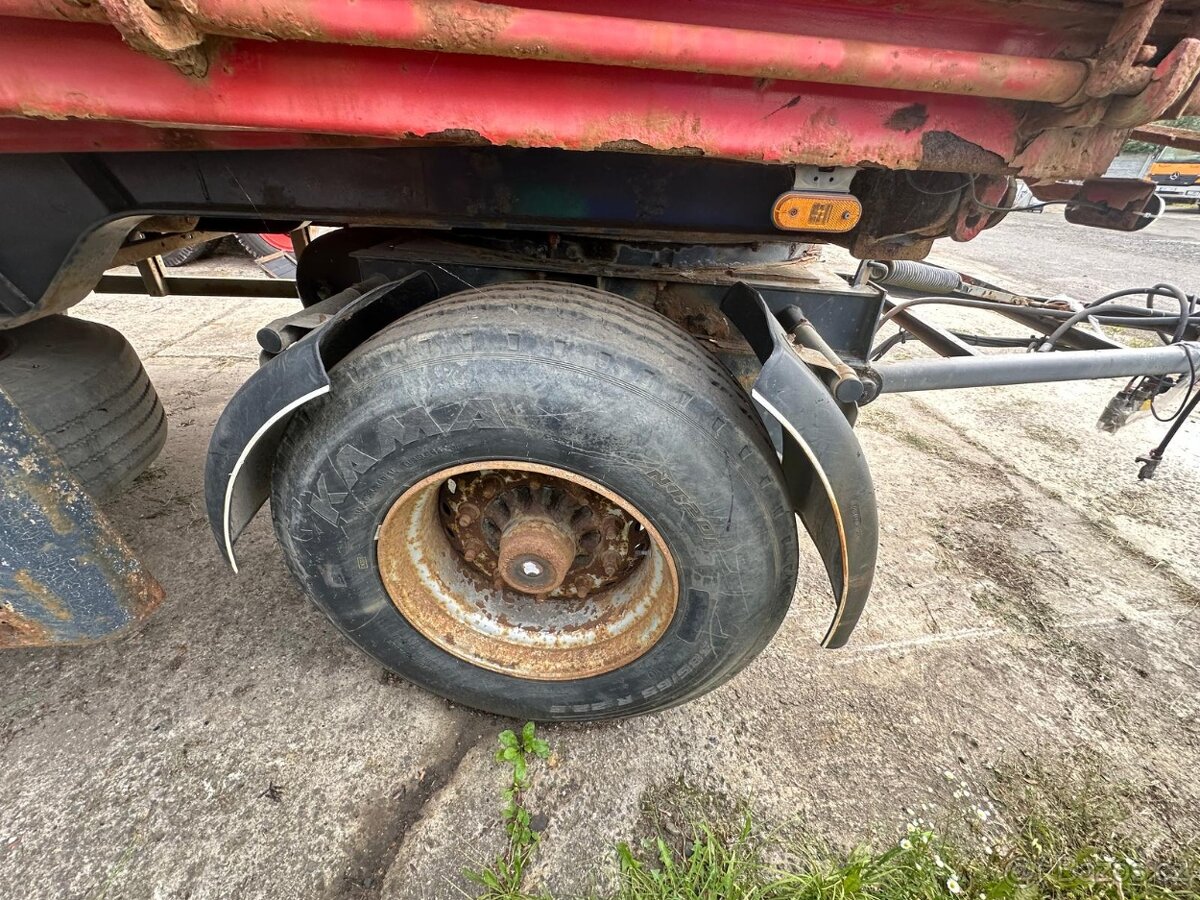 27/24t přívěs sklápěcí 6.5m Panav 3os - 12