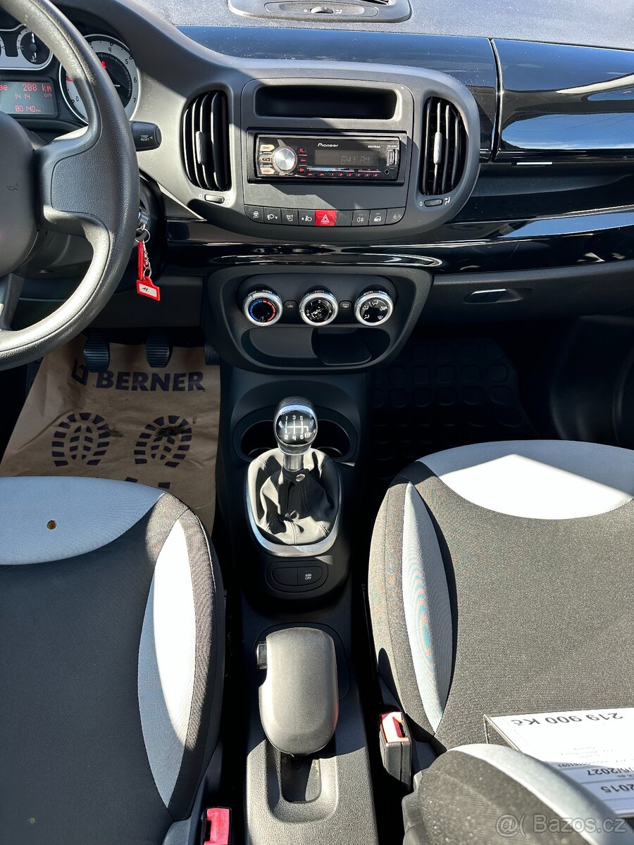 Fiat 500L 1.4i 70kW NAJETO JEN 80TIS.KM PLATNÁ STK - 12