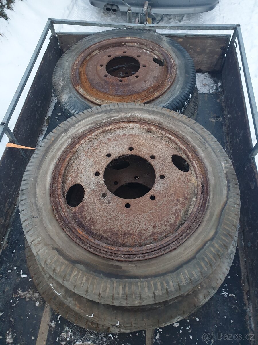 5 x Michelin 36 x 6 Citroen, Renault... - 12