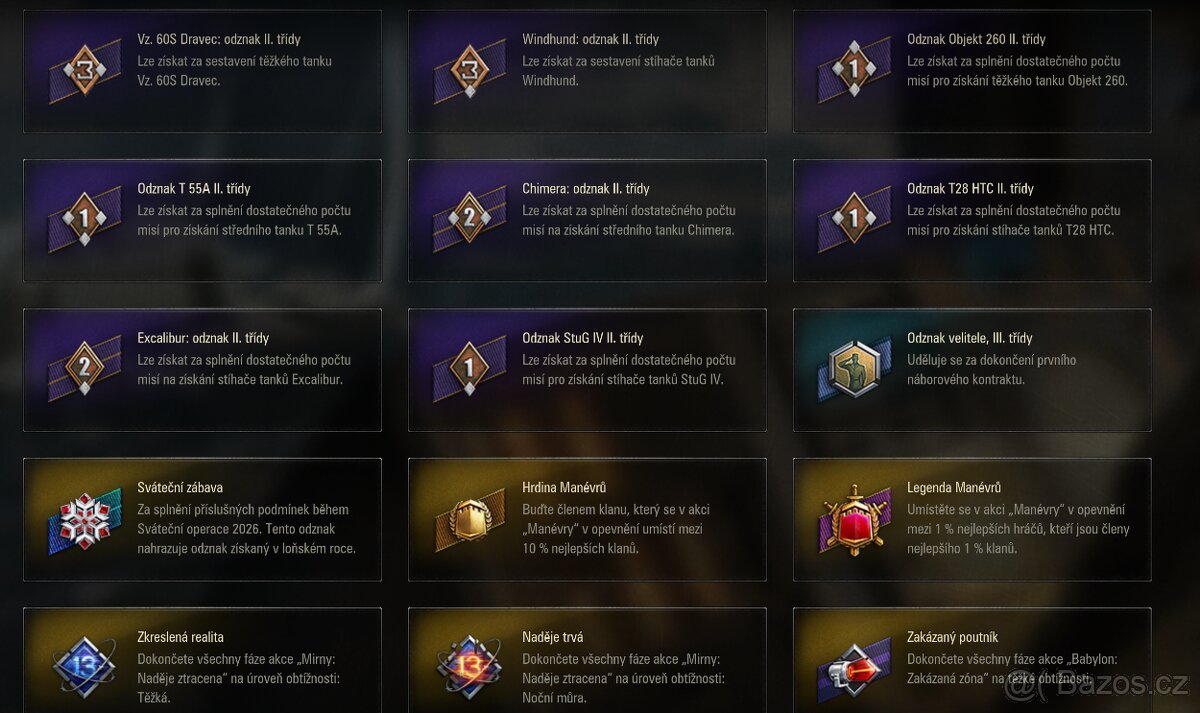 WOT - SUPER UNICUM, G BADGE ACC - 12