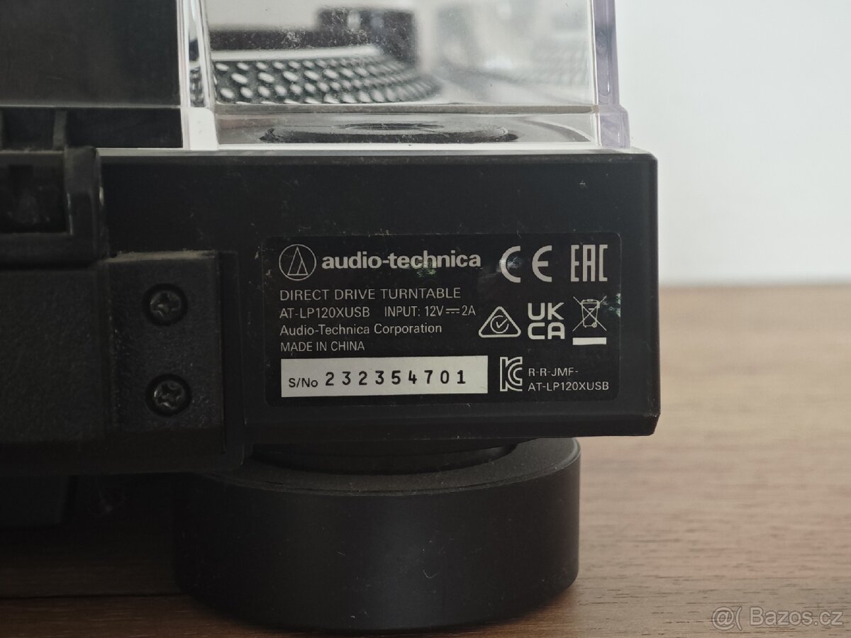 Gramofon Audio-Technica
AT-LP120XUSBBK - 12