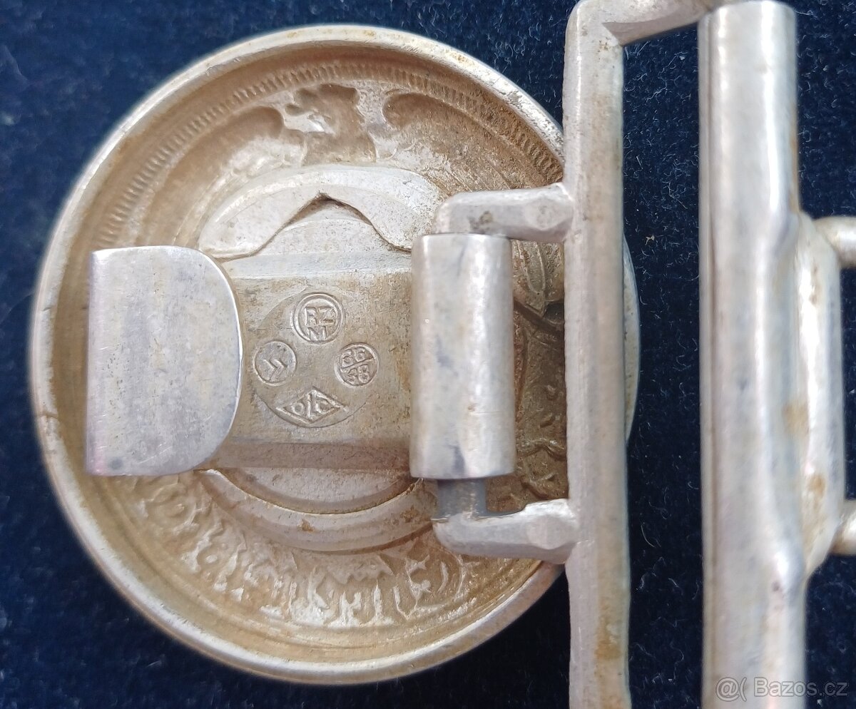 SS důstojnická přezka - originál - 12