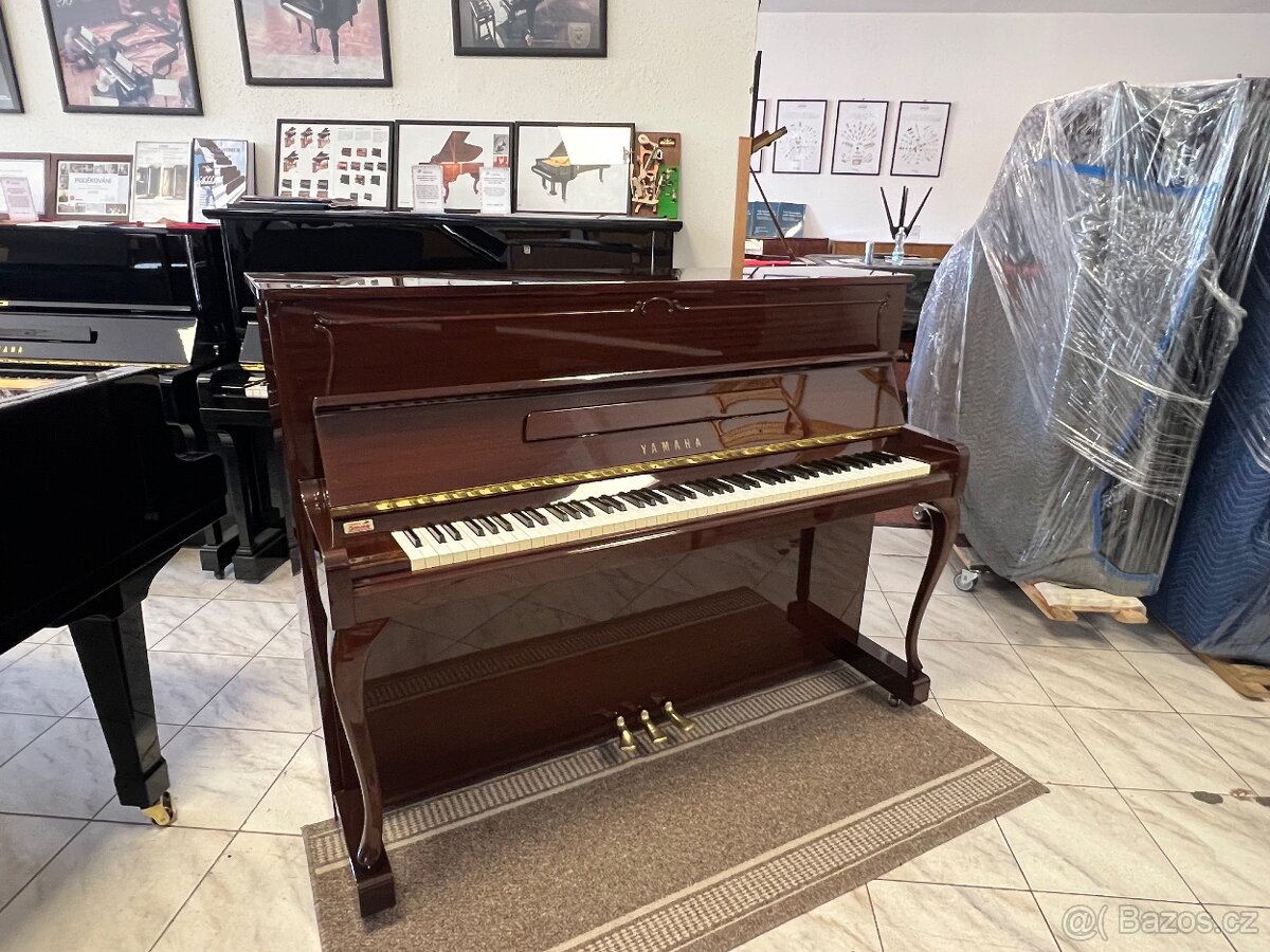 Japonské pianino Yamaha mod. P116 CP se zárukou 5 let. - 12