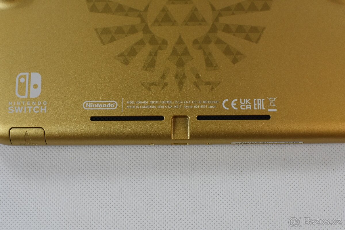 Nintendo Switch Lite konzole Hyrule Edition (Zánovní) - 12