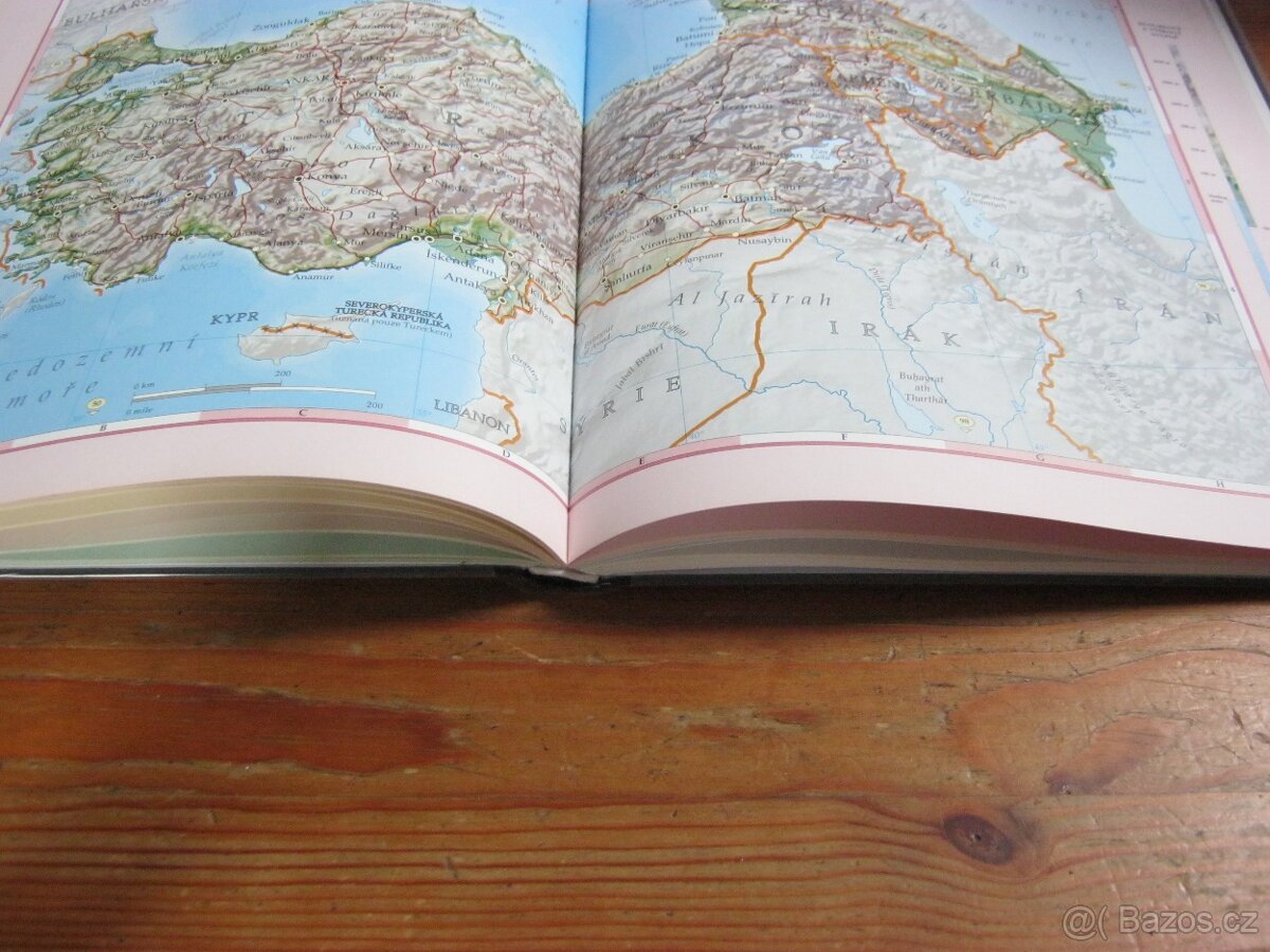 Staré učebnice - atlasy, matematika, čtení aj. - 12