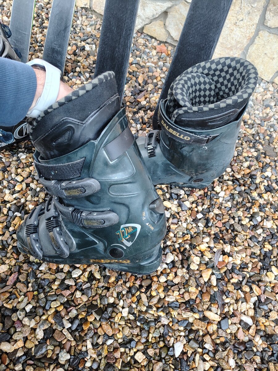 Lyže+ lyžáky - 12