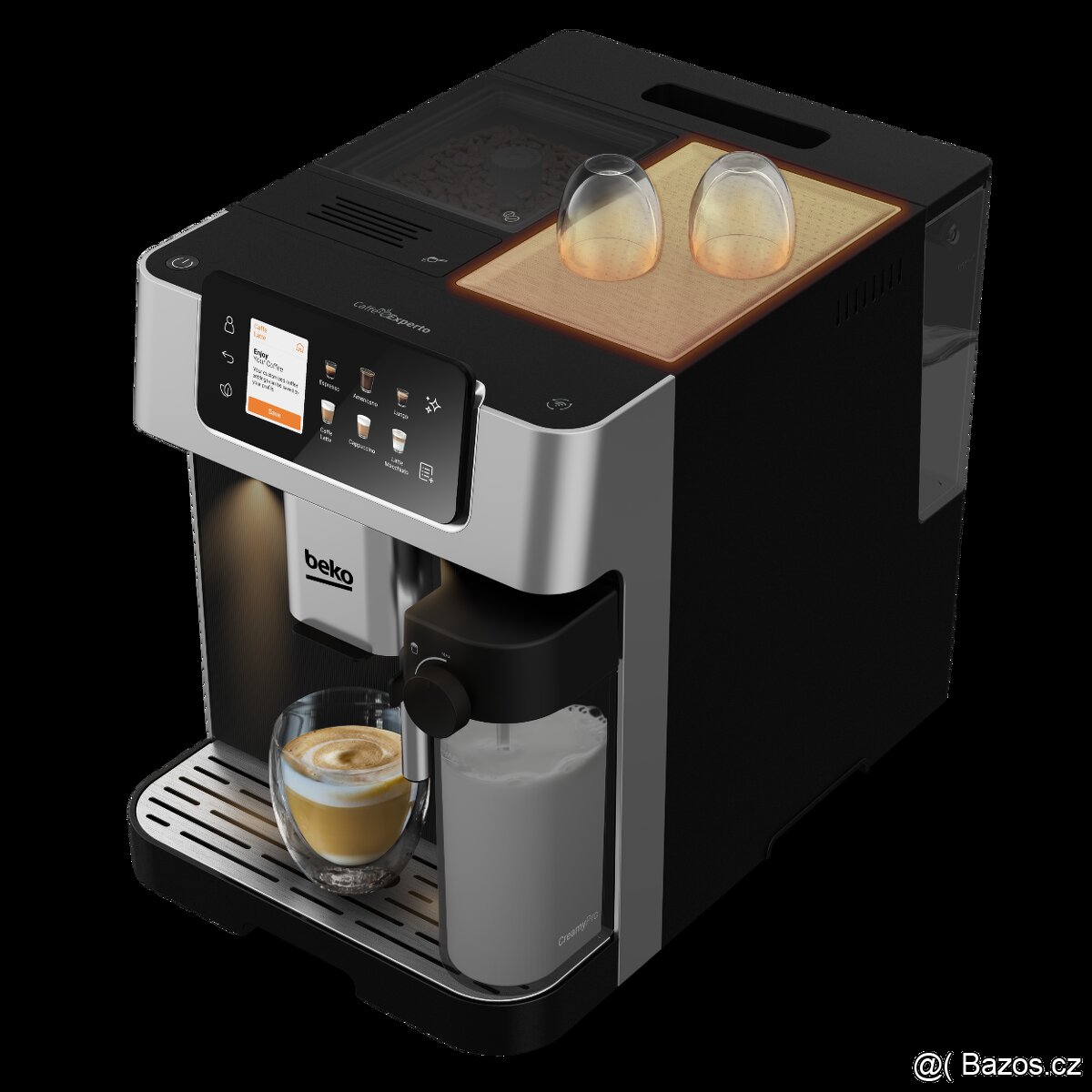 CaffeExperto® CE7500+ CEG 7348 X: Espresso kávovar (19 barů) - 12