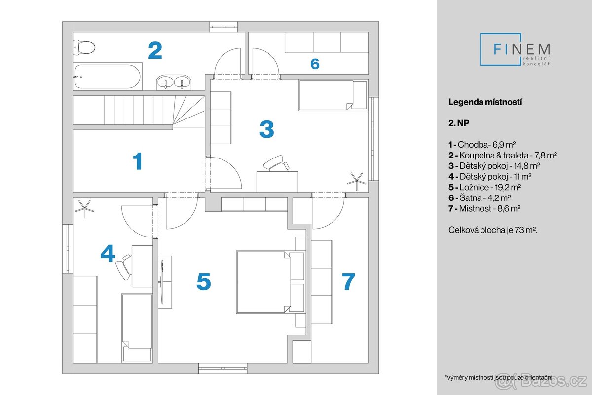 RODINNÝ DŮM 4+1 SE ZAHRADOU VE VELVARECH, ev.č. 00393 - 12