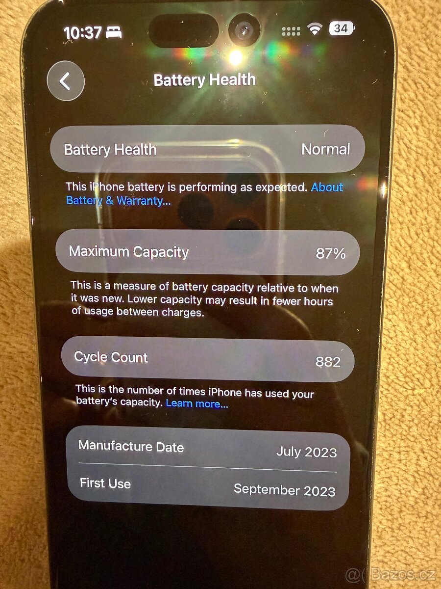 iPHONE 15 Pro BLACK 512 GB - 12