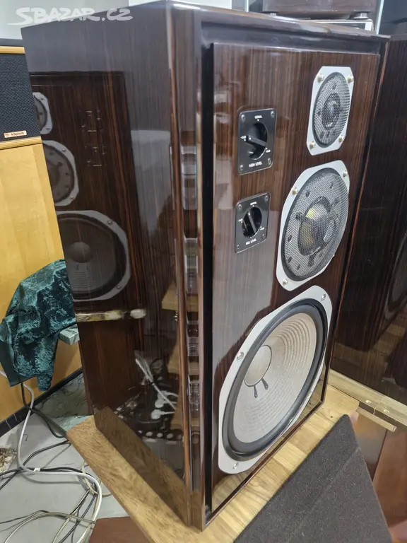 reproduktory Yamaha NS-1000- eben makasar- šelak - 12