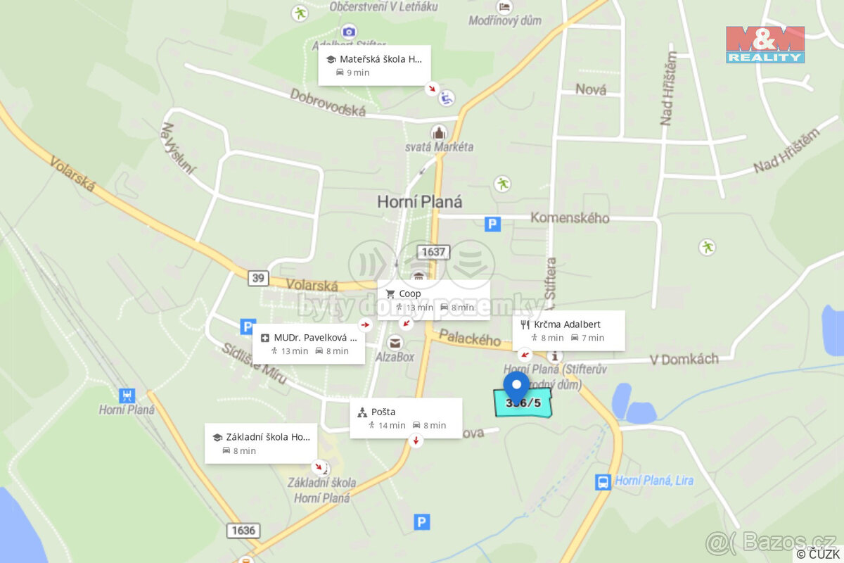Prodej pozemku, 3218 m², Horní Planá - 12