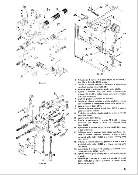 NÁVOD K OBSLUZE a OPRAVÁRENSKÁ PŘÍRUČKA Zetor 8111-16145 - 12