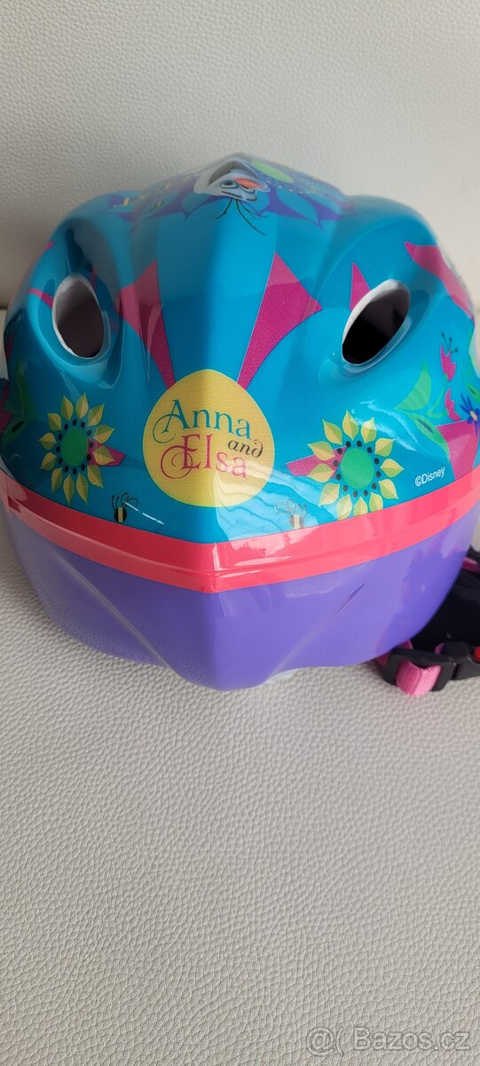 Dětská přilba/helma Frozen Elza a Anna vel. M 52-56cm - 12