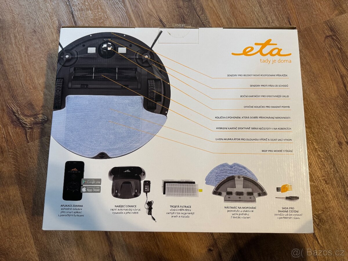 Robotický vysavač Eta Raggio - 12