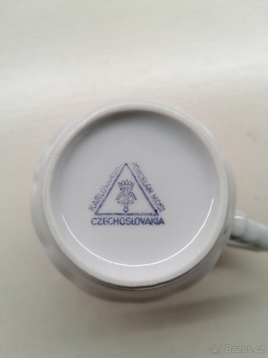 Hrnečky skleničky, jahody, růže - 12