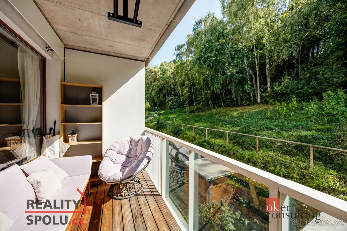 Pronájem, byty/2+kk, 57 m2, Naskové 1335/1, Košíře, 15000 Pr - 12