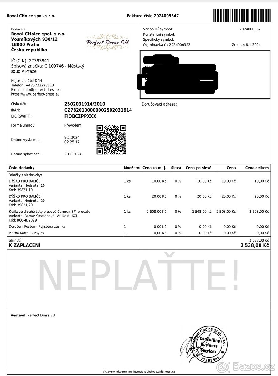 Svatební i plesové šaty - 12