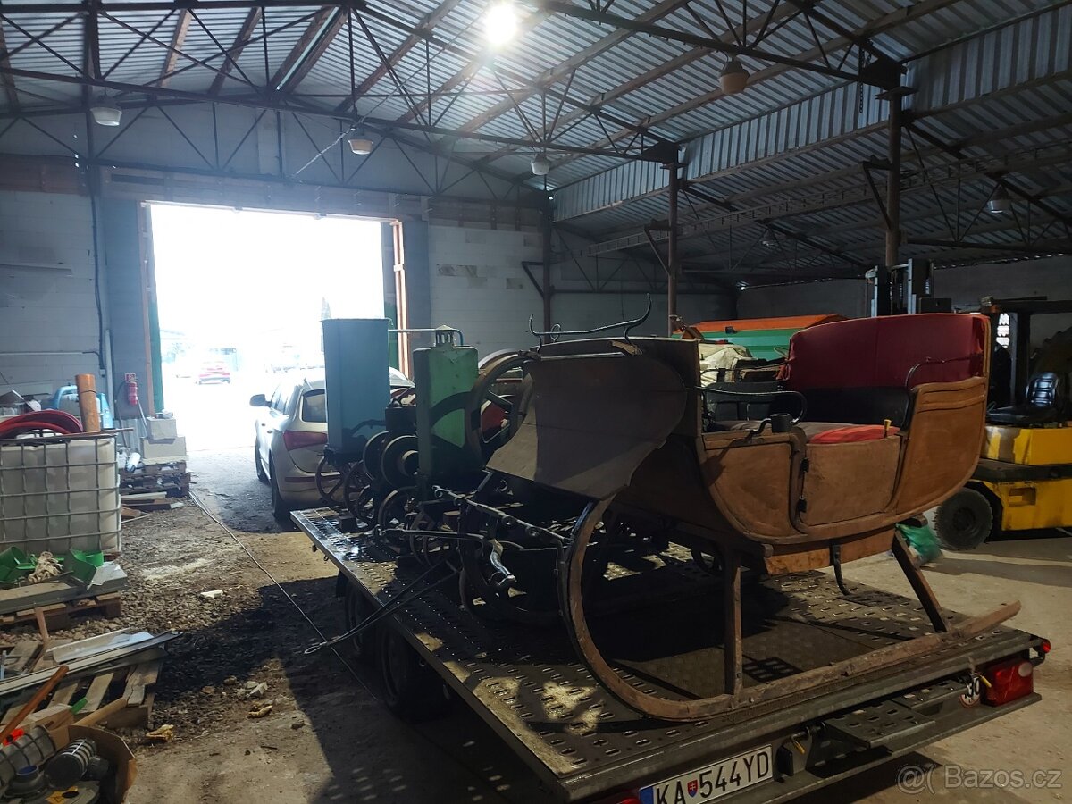 2x voz malé sánky+koč luxusný stav - 12