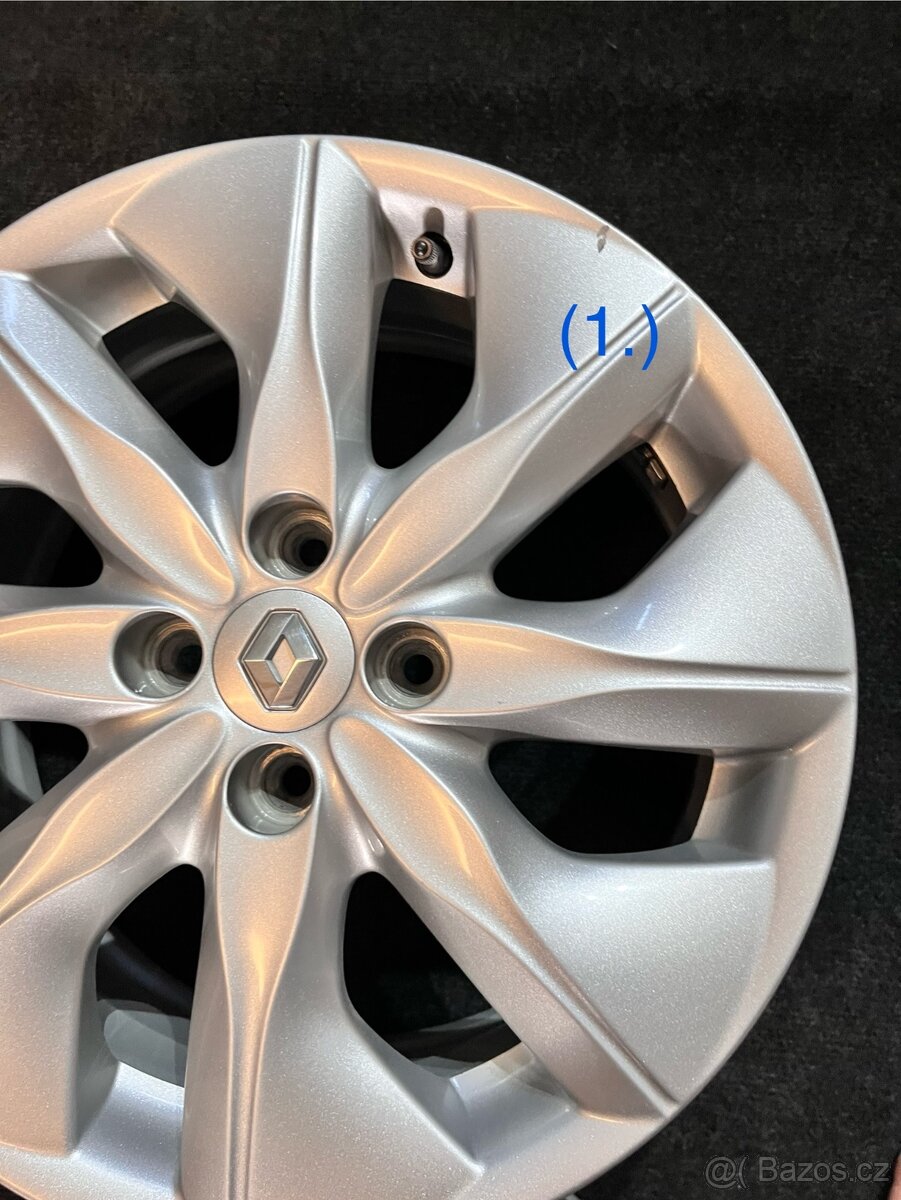 4x100 R16 Originál Renault ZOE / Clio - ET44 TOP - 12