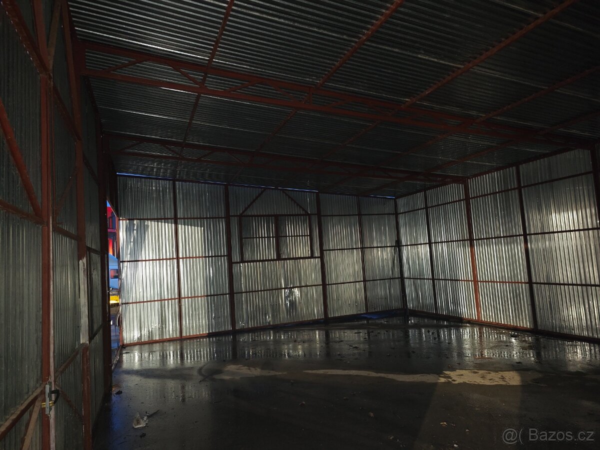 SLEVA Prodám plechovou halu,garáž, sklad 13m krát 7m - 12