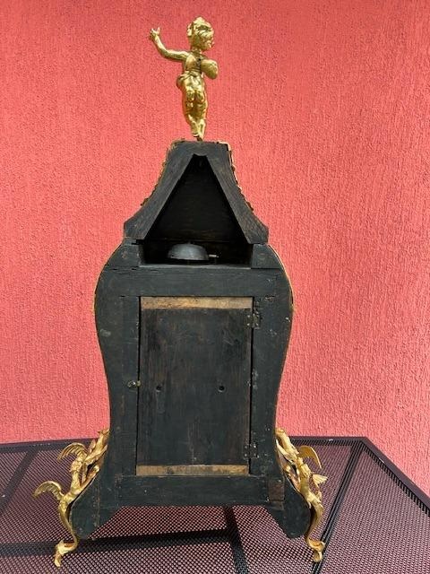 Velké 98 cm hodiny bule 18 století. - 12