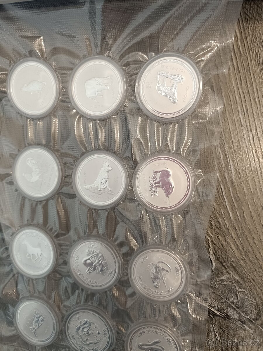 Lunární série I, Austrálie 2008–2019. 1oz. 300.000 ks - 12