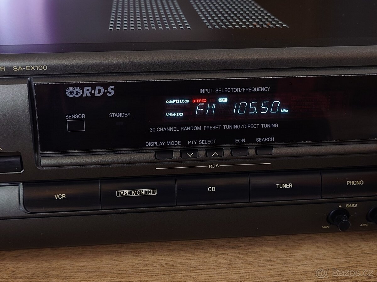 Stereo reciver Technics SA-EX100 včetně d.o. - 12