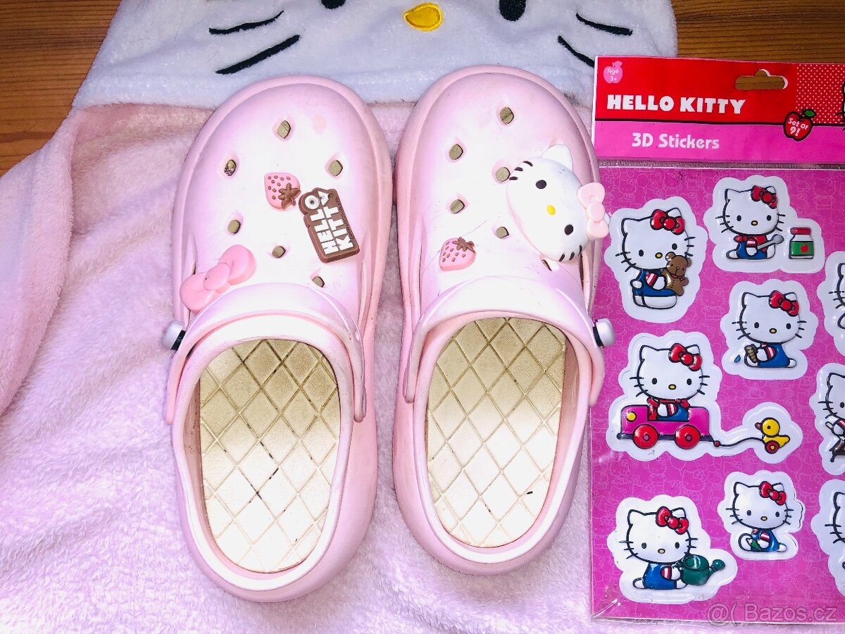 hellokitty# crocs# nazouvaky# vel. 39 /40 - 12