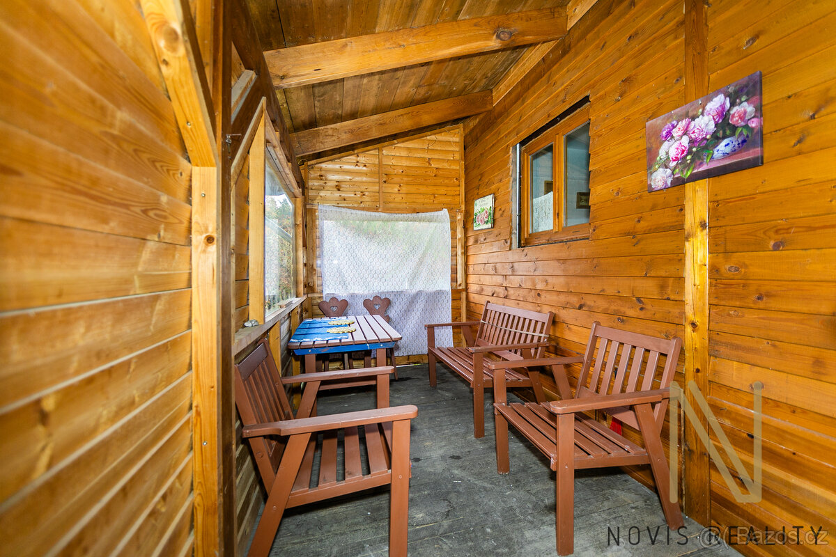 Prodej, chata 33 m², pozemek 617 m², Pňovany - Rájov - 12