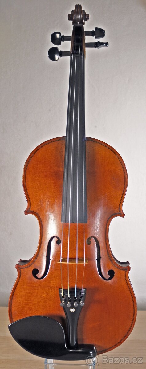 4/4 starožitné Francouzské housle z konce 19-ho století - 12
