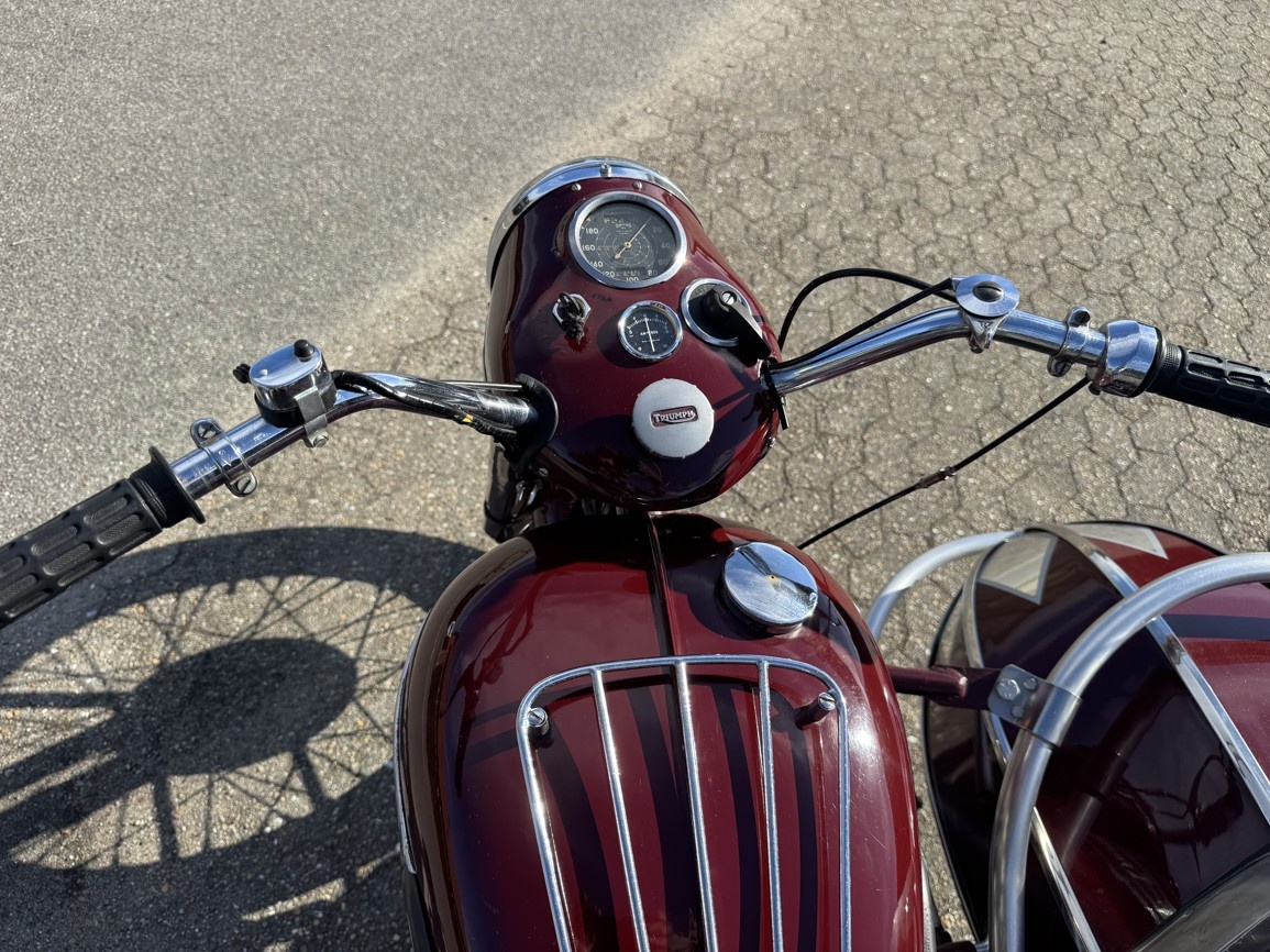 Triumph Speed Twin 500 OHV 1955+ sidecar - 12