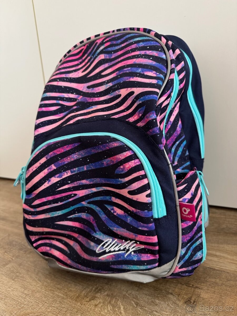 Školní batoh, aktovka Topgal, zebra Kimi - 12